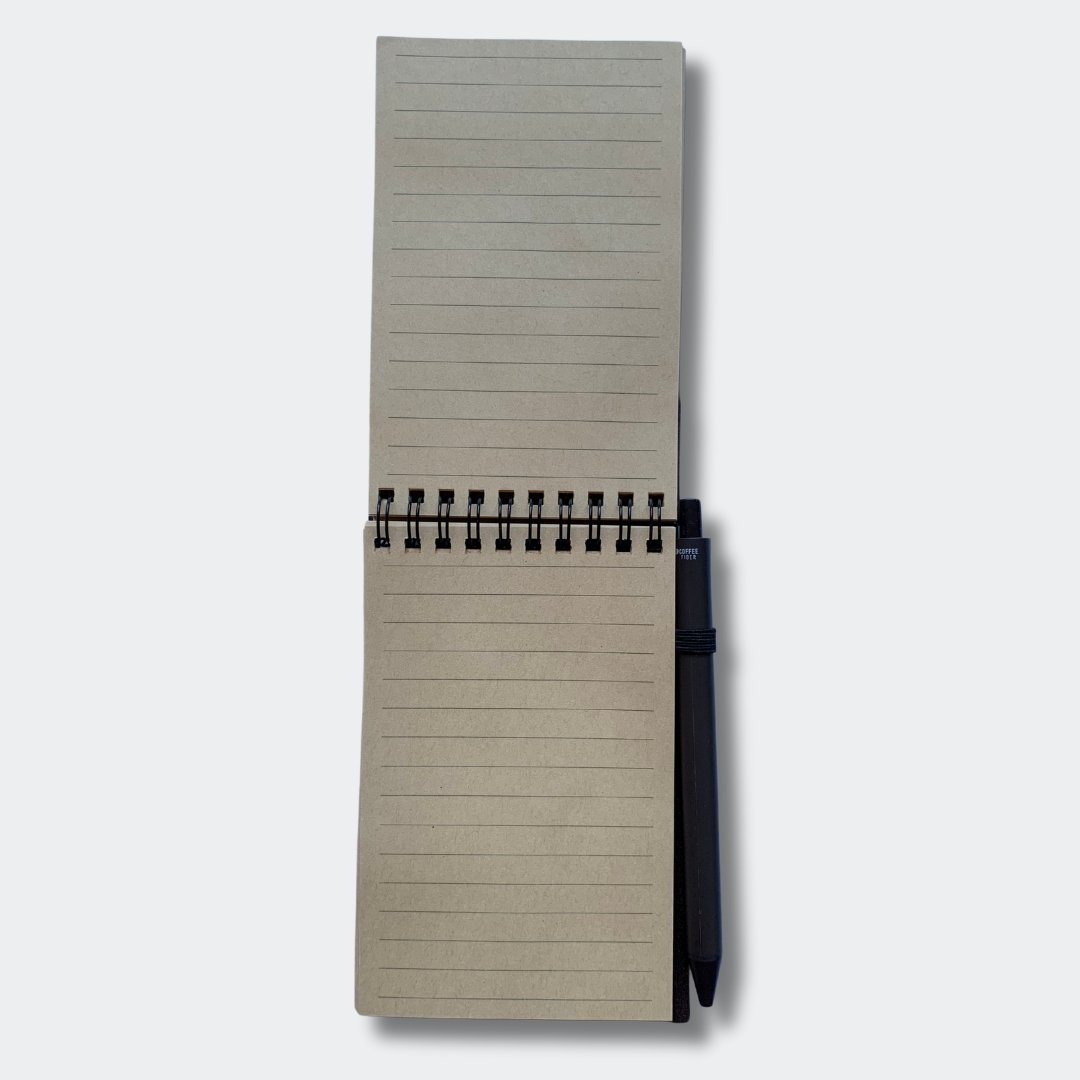 Libreta ecológica fabricada en fibra de café - Imagen 3