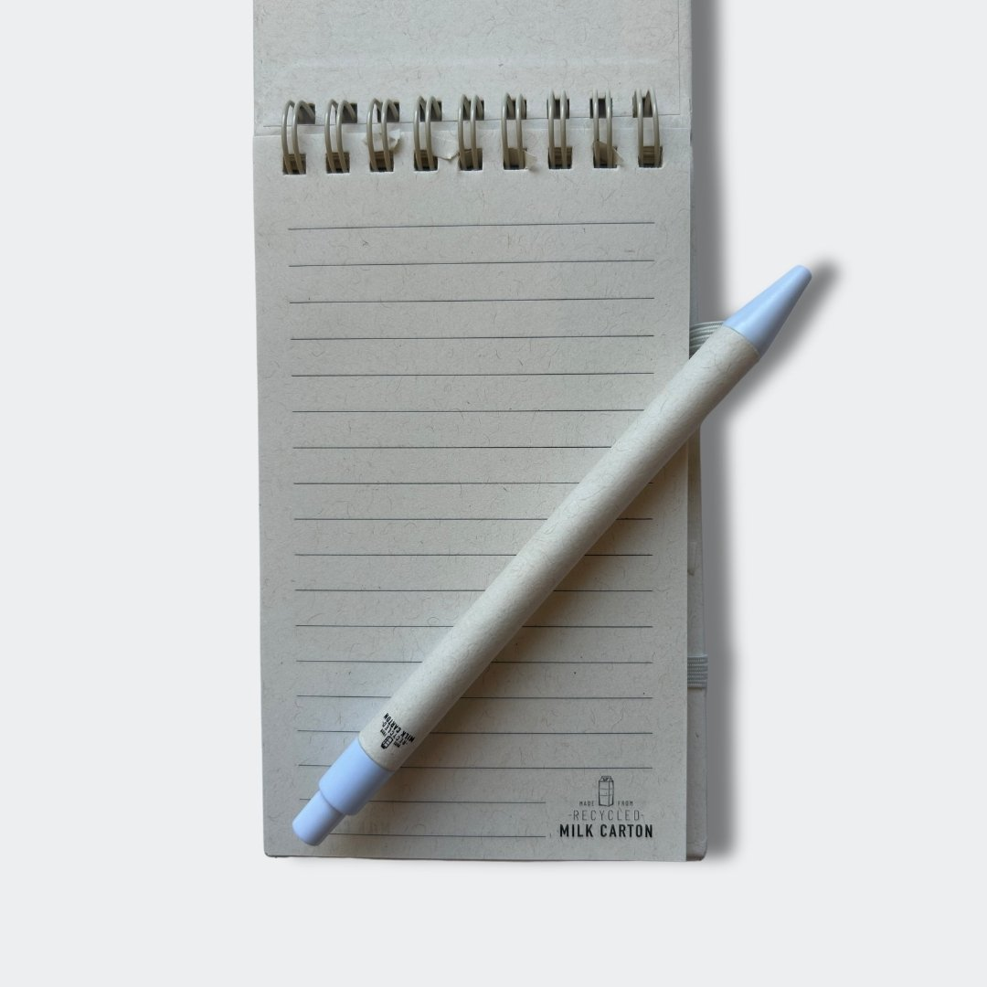Libreta ecológica de cajas de leche - Imagen 2
