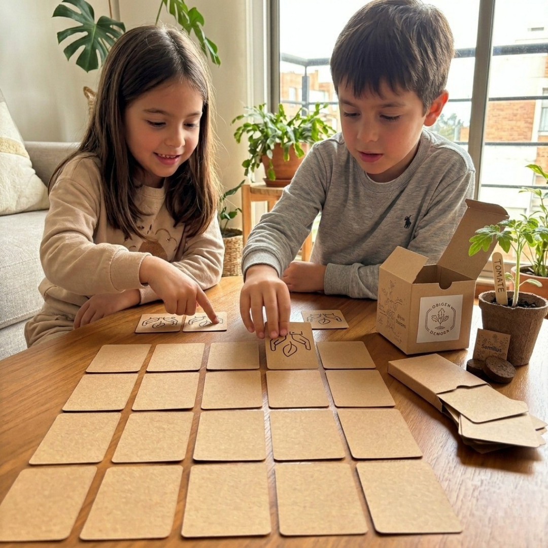 niños jugando memorize