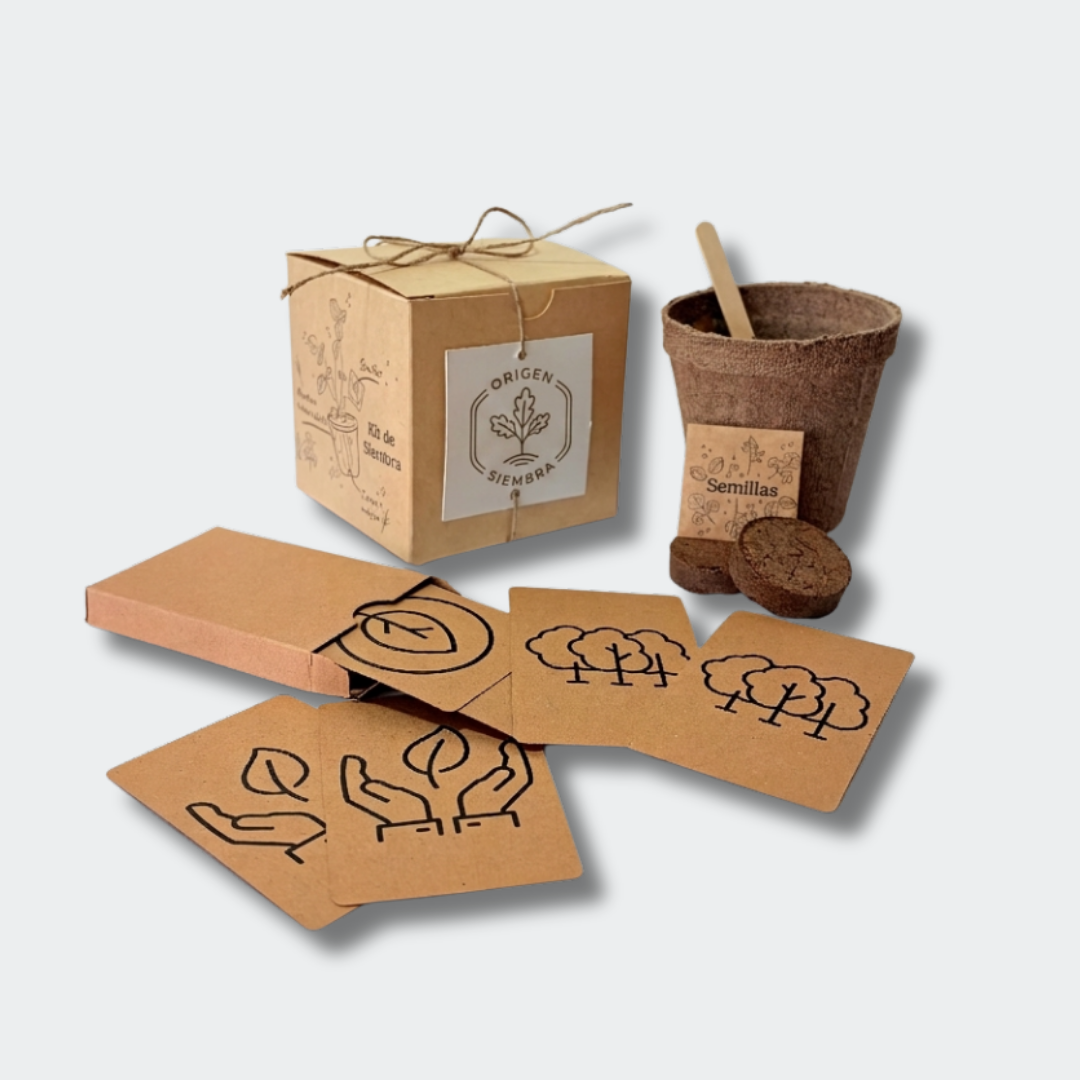 kit de siembra con memorize