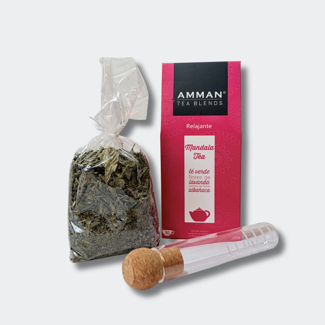 bolsa de te con infusor de vidrio